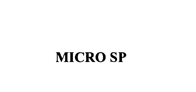  MICROSP