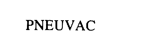 Trademark Logo PNEUVAC