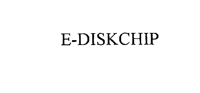  E-DISKCHIP-