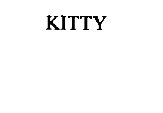 Trademark Logo KITTY