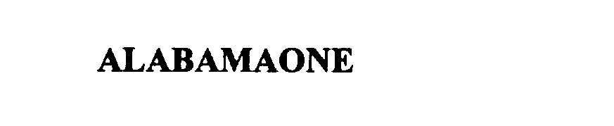 Trademark Logo ALABAMAONE