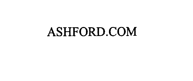 Trademark Logo ASHFORD.COM