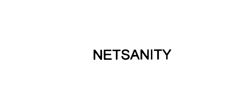 Trademark Logo NETSANITY