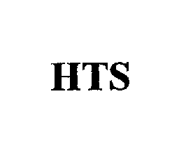 Trademark Logo HTS