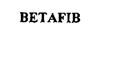 Trademark Logo BETAFIB