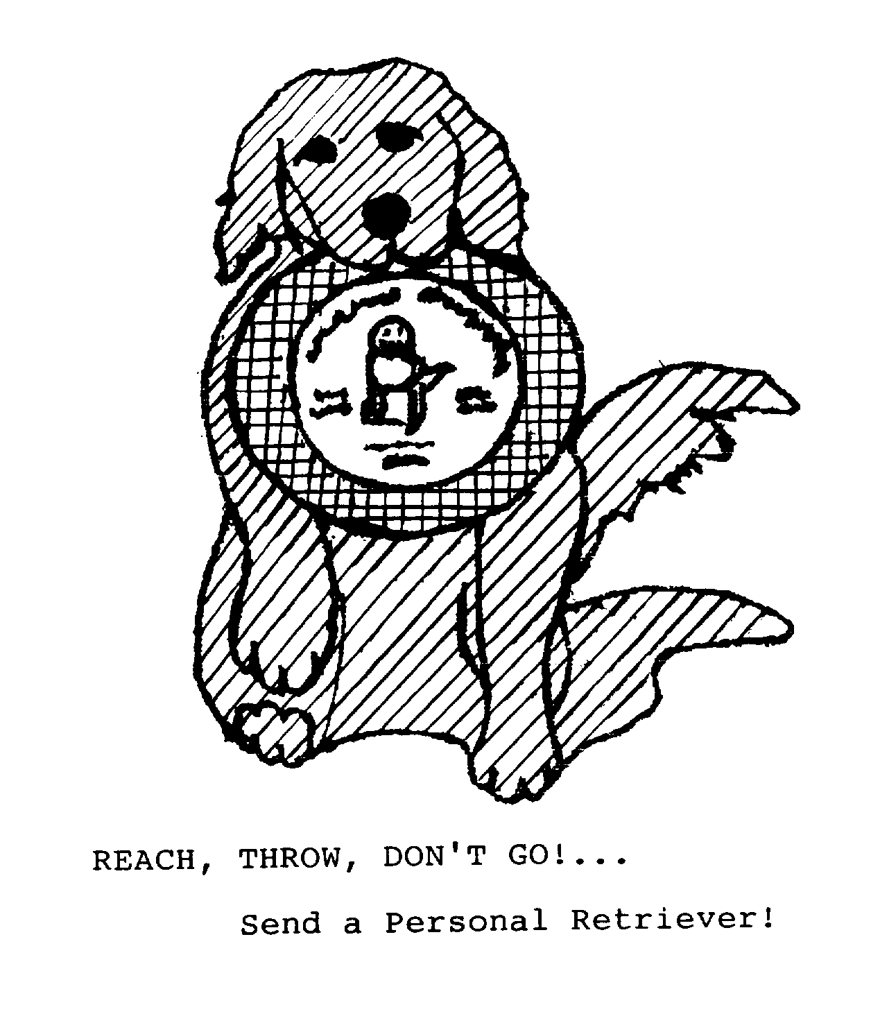  REACH, THROW, DON'T GO]...SEND A PERSONAL RETRIEVER]