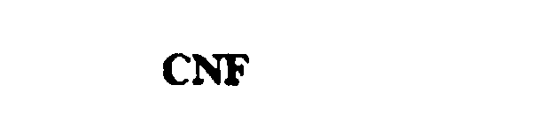 Trademark Logo CNF