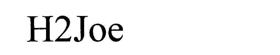 Trademark Logo H2 JOE