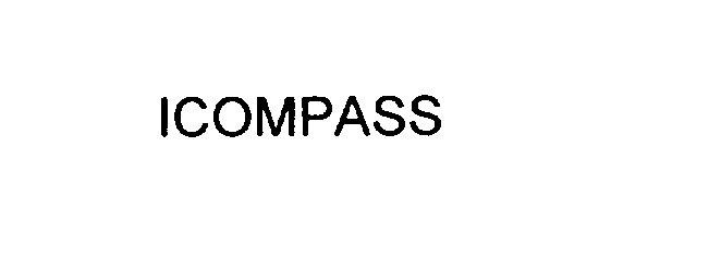 Trademark Logo ICOMPASS