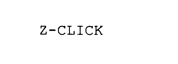 Trademark Logo Z-CLICK