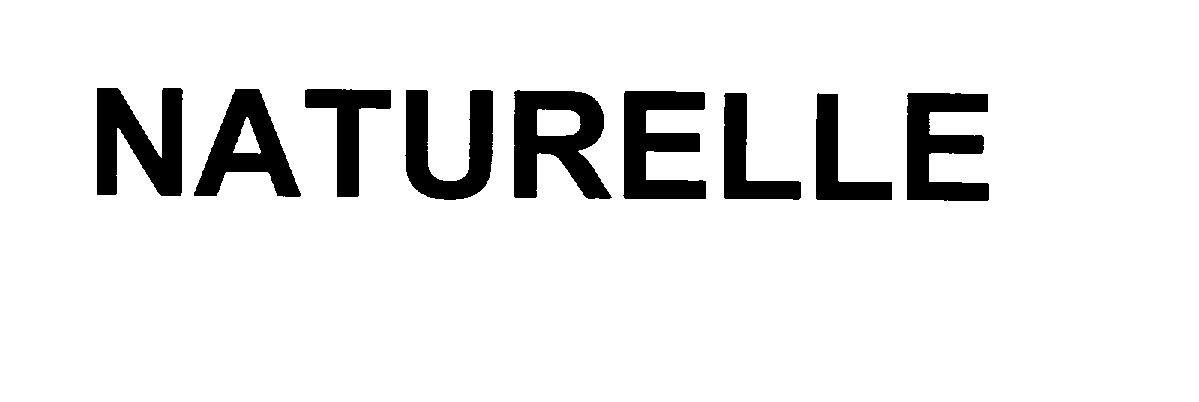 Trademark Logo NATURELLE