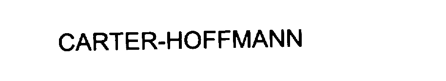 Trademark Logo CARTER-HOFFMANN