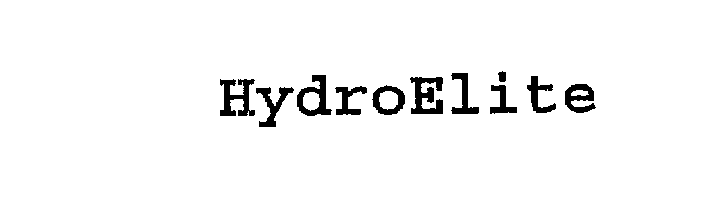  HYDROELITE