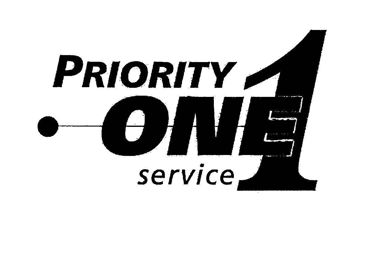  PRIORITY ONE 1 SERVICE