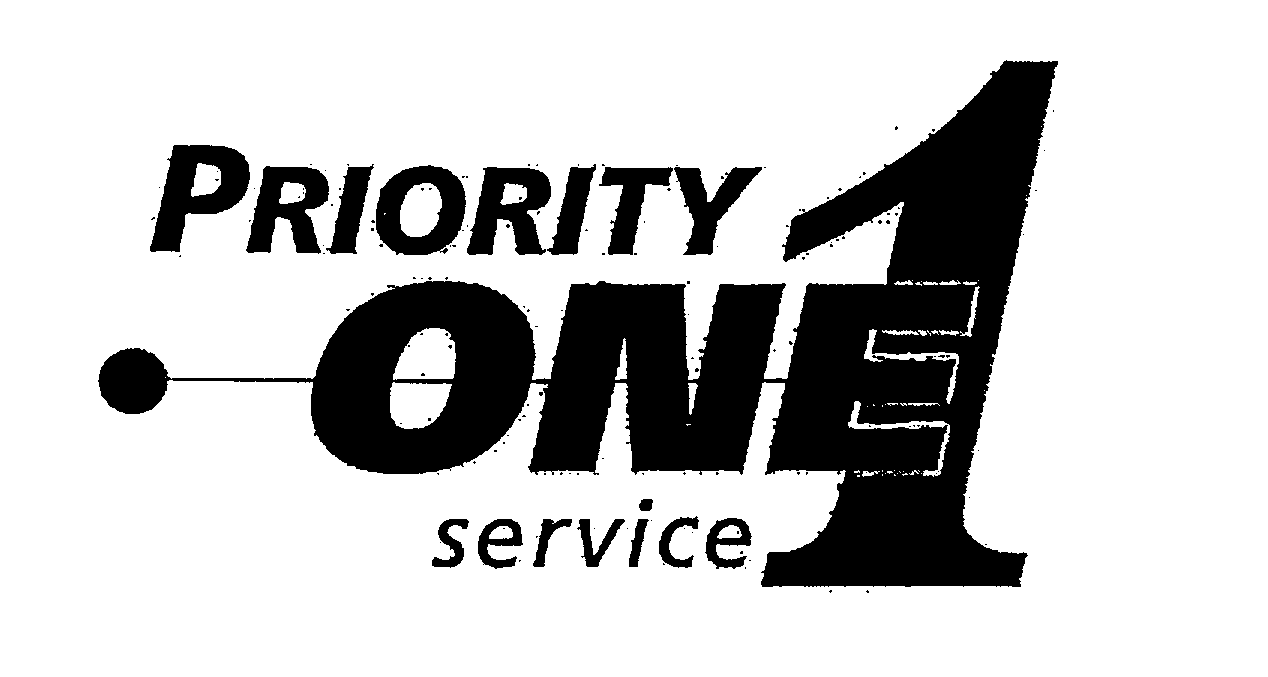  PRIORITY ONE SERVICE