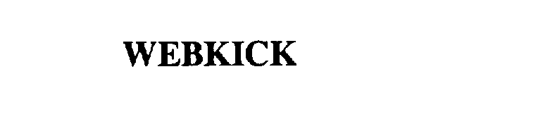Trademark Logo WEBKICK