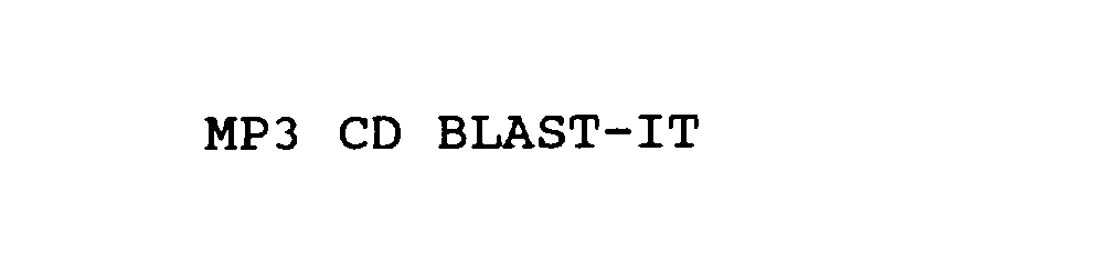  MP3 CD BLAST-IT