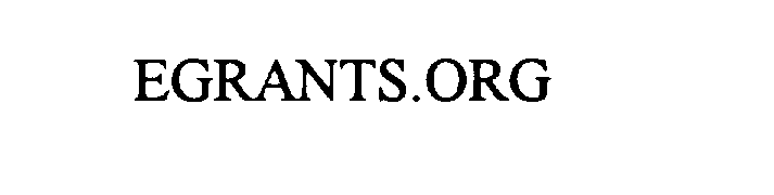 Trademark Logo EGRANTS.ORG