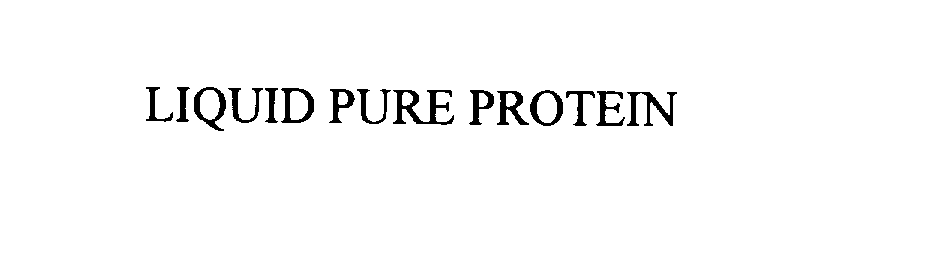  LIQUID PURE PROTEIN