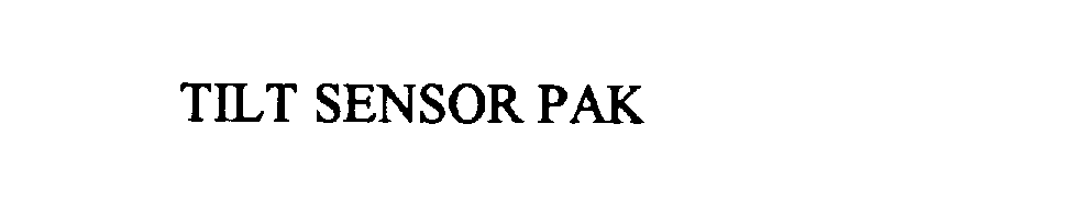 Trademark Logo TILT SENSOR PAK