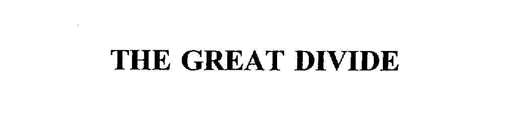 Trademark Logo THE GREAT DIVIDE