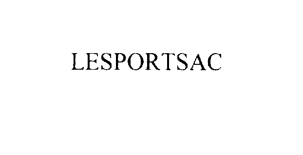 Trademark Logo LESPORTSAC