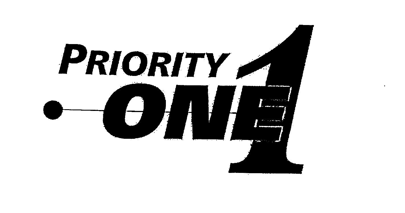  PRIORITY ONE 1