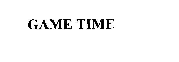 Trademark Logo GAME TIME