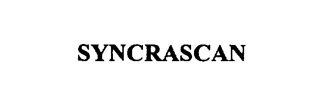 Trademark Logo SYNCRASCAN