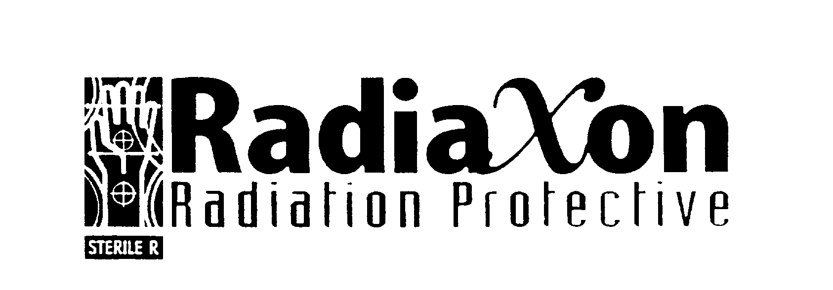 Trademark Logo RADIAXON RADIATION PROTECTIVE STERILE R