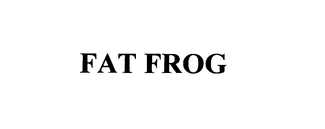 FAT FROG