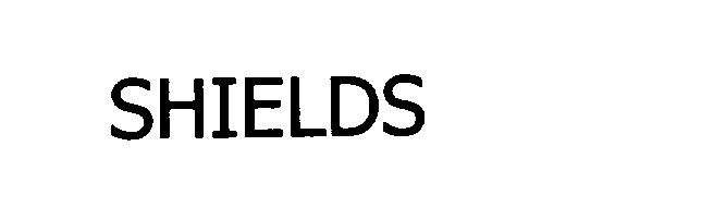 Trademark Logo SHIELDS