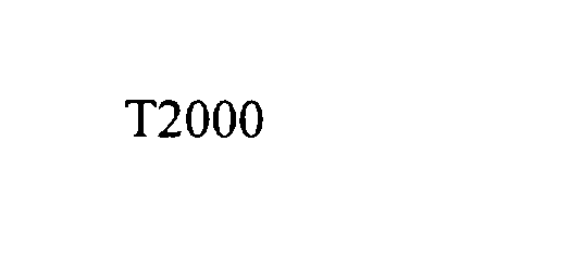 Trademark Logo T2000