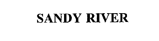 Trademark Logo SANDY RIVER