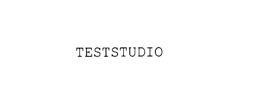  TESTSTUDIO