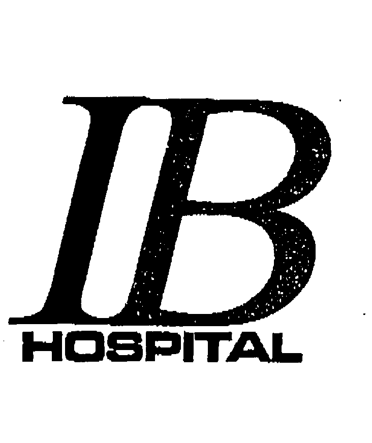 Trademark Logo IB HOSPITAL