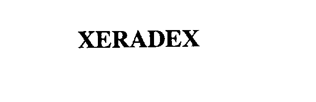 Trademark Logo XERADEX