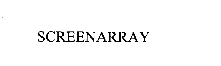 Trademark Logo SCREENARRAY