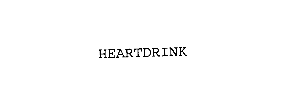 Trademark Logo HEARTDRINK