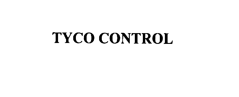 Trademark Logo TYCO CONTROL
