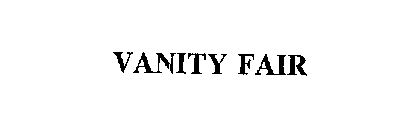 Trademark Logo VANITY FAIR