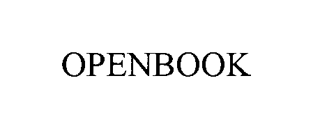 Trademark Logo OPENBOOK