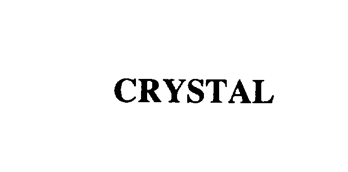  CRYSTAL