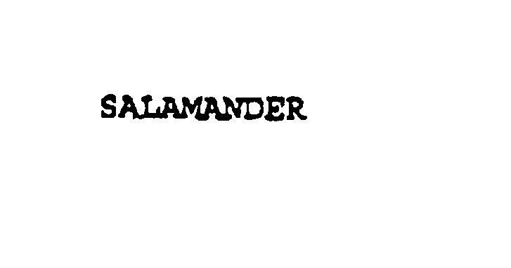 SALAMANDER