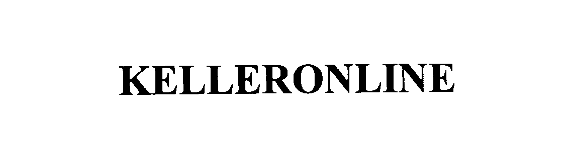 Trademark Logo KELLERONLINE