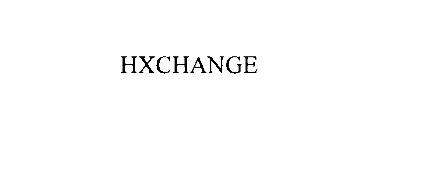 Trademark Logo HXCHANGE