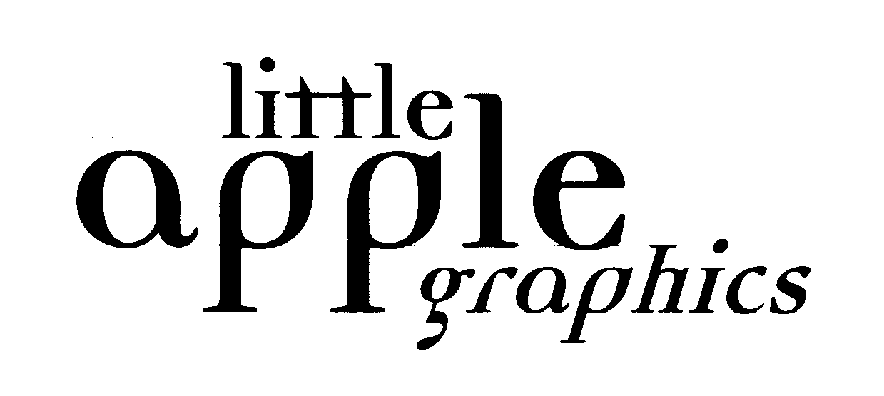 Trademark Logo LITTLE APPLE GRAPHICS