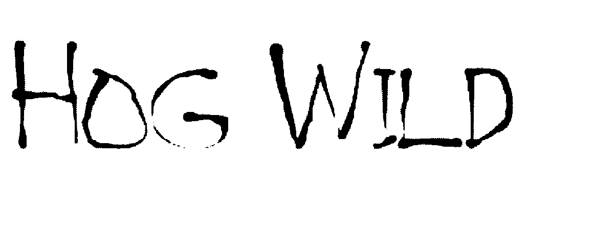 Trademark Logo HOG WILD