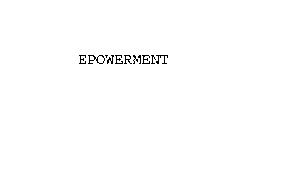 Trademark Logo EPOWERMENT