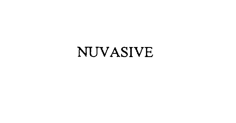 Trademark Logo NUVASIVE